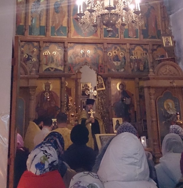 Молебен на Новолетие 2014