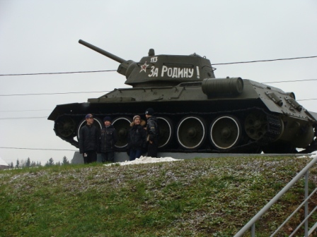 В музее танка Т-34 — вот это экспонаты!